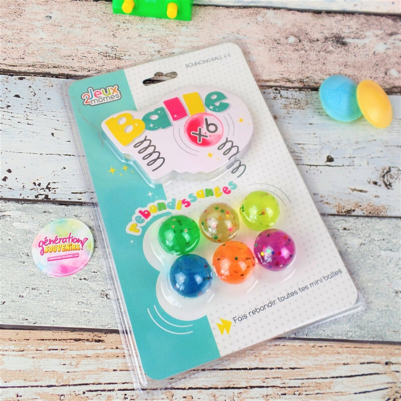Bounce Ball - Multicolore - Lot De 15 Balle Rebondissante