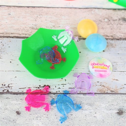 Jeu des grenouilles sauteuses - Jouet d'enfance