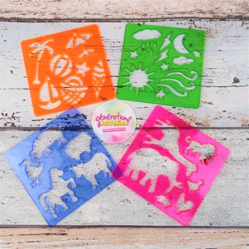 Minis pochoirs pour enfants - Jouet d'enfance