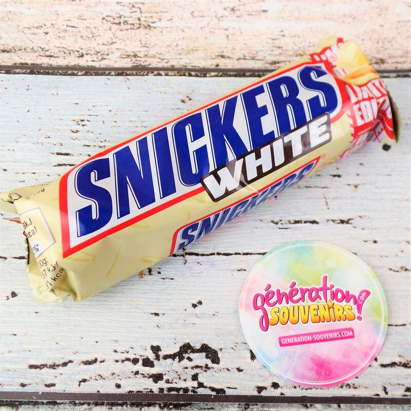 Snickers chocolat blanc