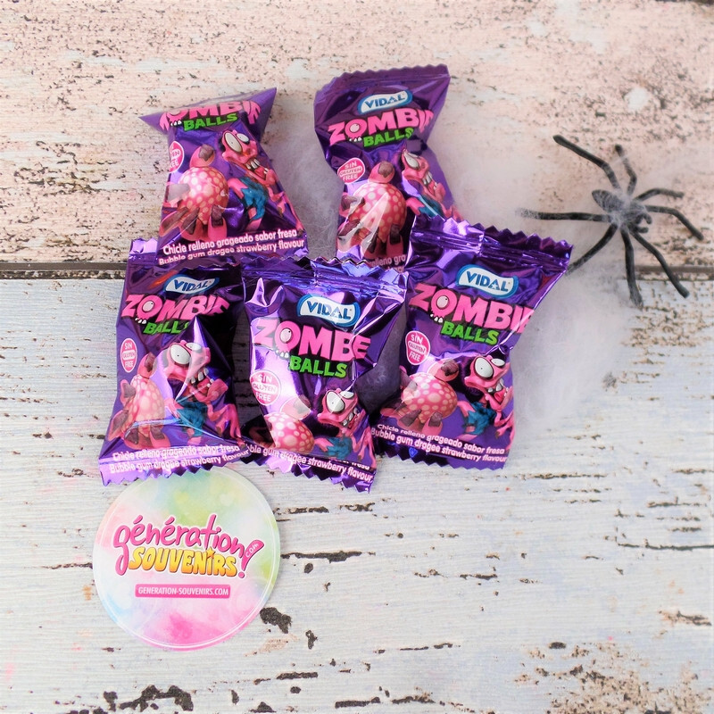 Bubble gum Zombie balls - Bonbon Halloween
