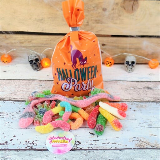 Sachet de bonbons acidulés - Halloween Party
