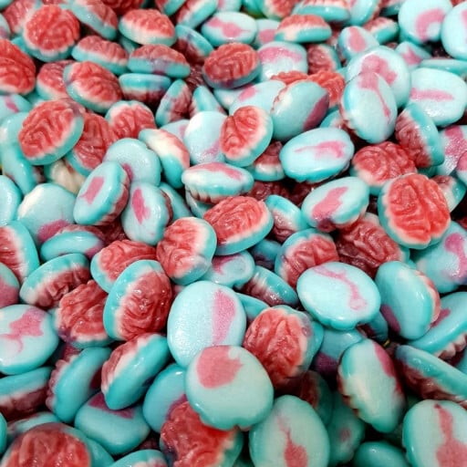 Bonbons cerveaux fourrés Halloween