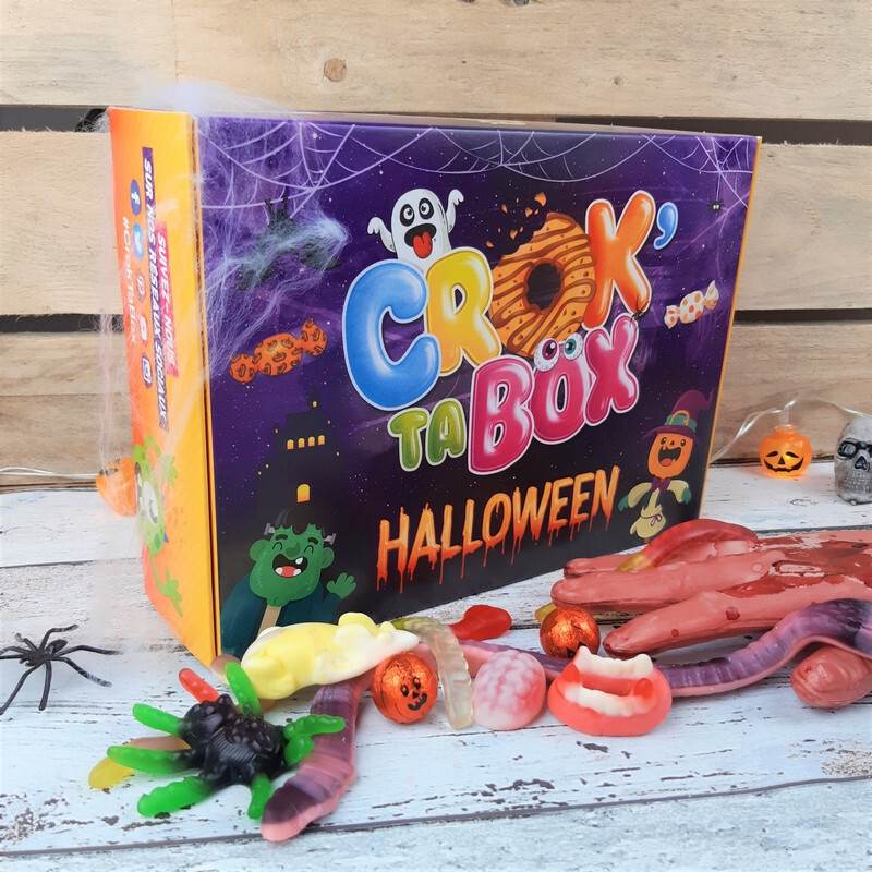 Boîte cadeau Crok' Ta Box Halloween - Vide - A composer vous-même