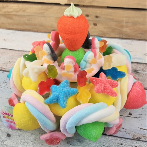 Gâteau de bonbons : L'île aux enfants