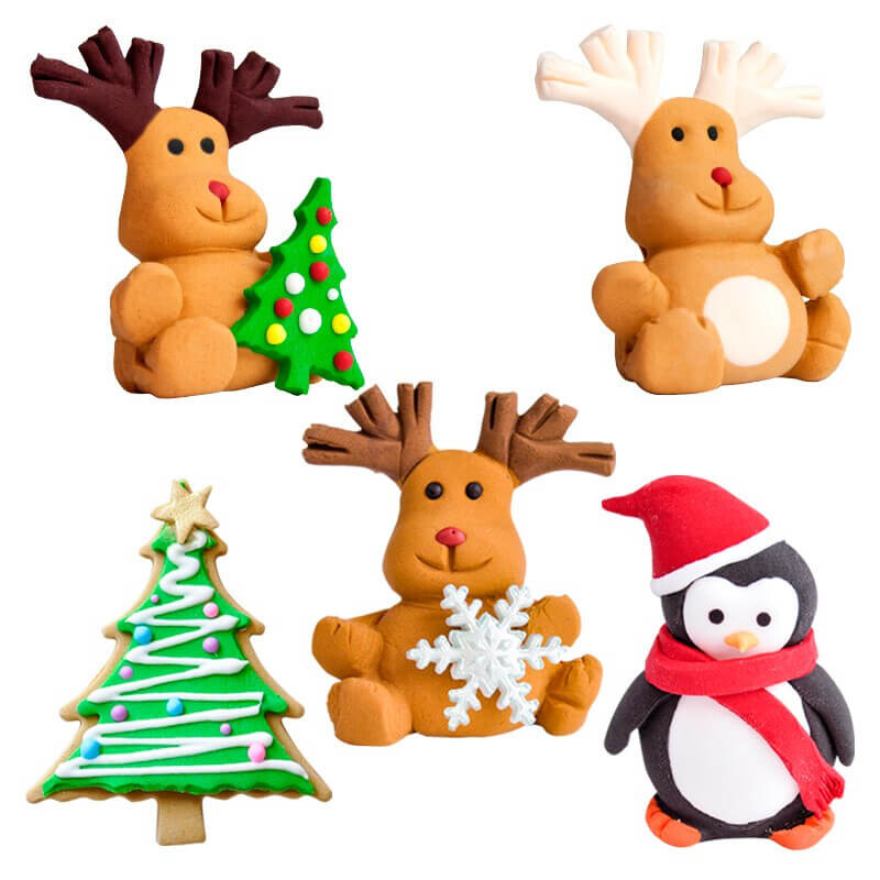 Lot De 5 Décorations Noël Sucre D'orge - 15cm, Couleurs Assorties, Pour Sapin, Maison, Fêtes, Ambiance Festive