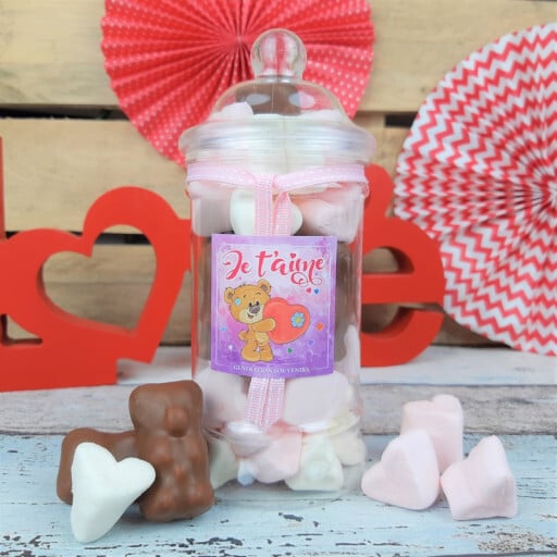 Petite bonbonnière pour amoureux - Bonbon Saint Valentin
