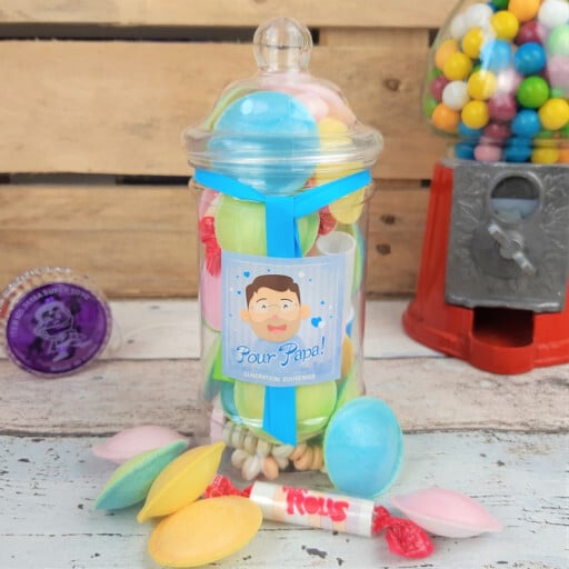 Petite bonbonnière pour Papa - Bonbons rétro 80 & 90