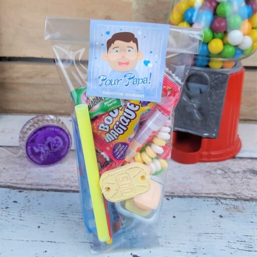 Sachet de bonbons rétro - Pour Papa