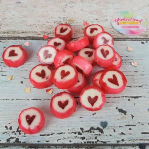 Bonbons Rock Coeur - Spécial Saint Valentin