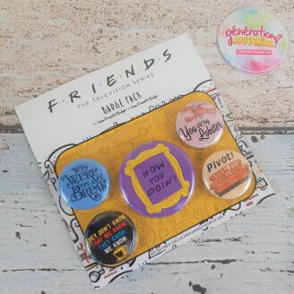 Badges Friends - Lot de 5