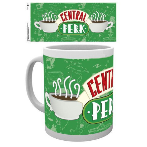 Mug Friends - Central Perk - Logo Culte - Cadeau Fan De La Série - 325ml - Neuf