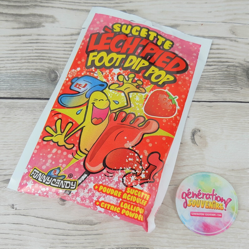 Sucette Lech'Pied - Fraise