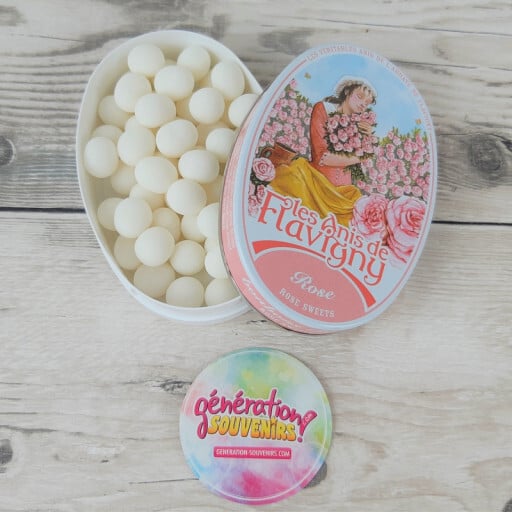 Bonbons Anis de Flavigny à la rose
