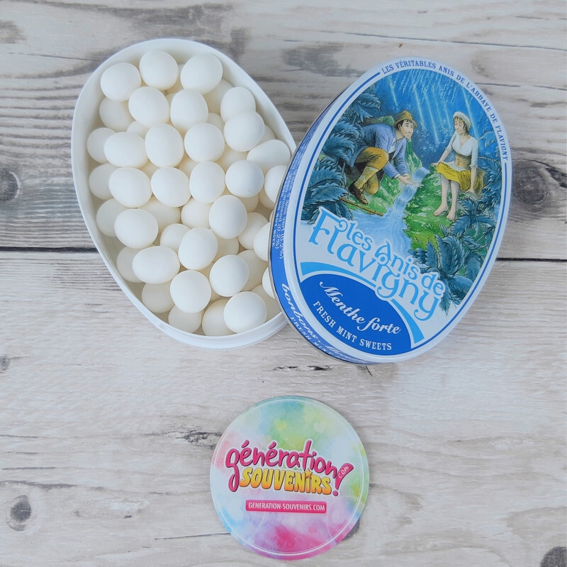 Bonbons Anis de Flavigny à la menthe forte
