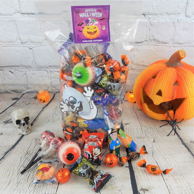 Sachet de sucreries Halloween