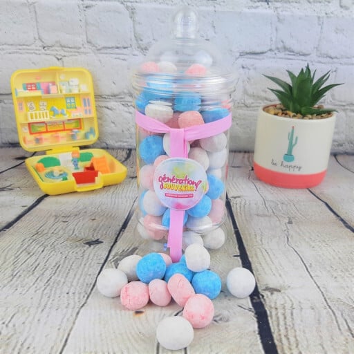 Bonbonnière remplie de bonbons Kysmache et Karaneige - Petit modèle