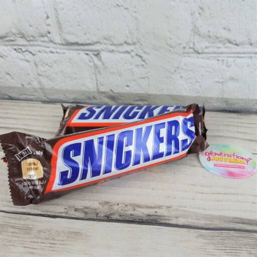 Barre de chocolat Snickers