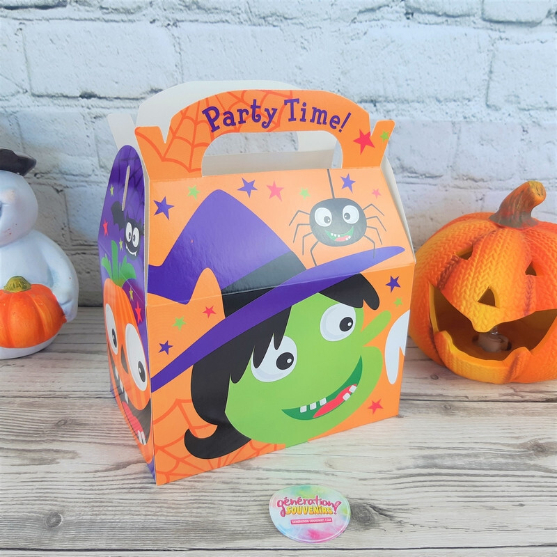 Boite goûter Halloween - Vide