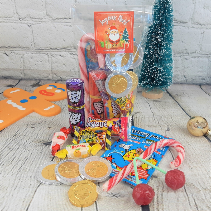 Sachet de bonbons de Noël - Années 90