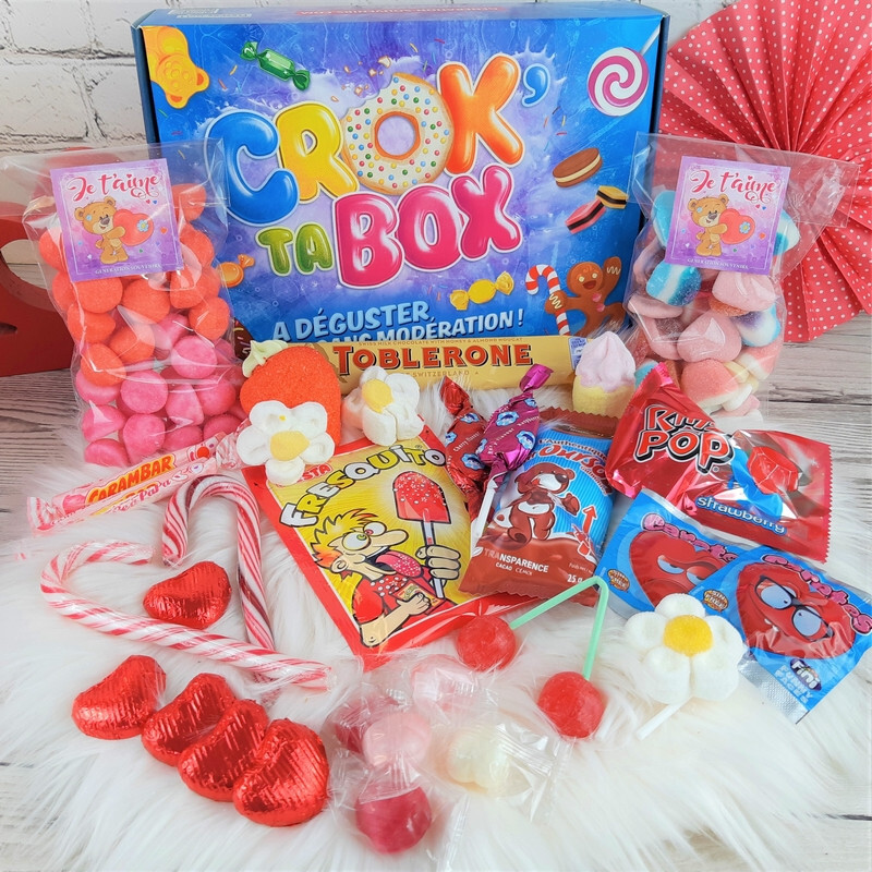 Crok' Ta Box Love - Bonbons pour les amoureux