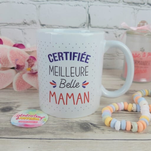 Mug - Certifiée meilleure Belle Maman