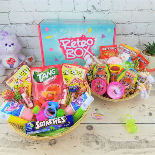 Coffret cadeau rétro et vintage - Retour en enfance