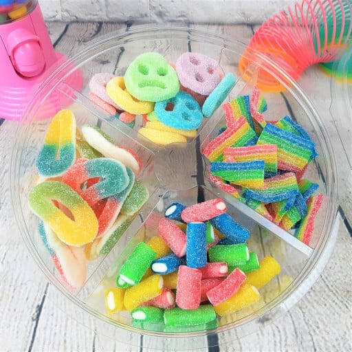 Plateau - Bonbons Arc en ciel