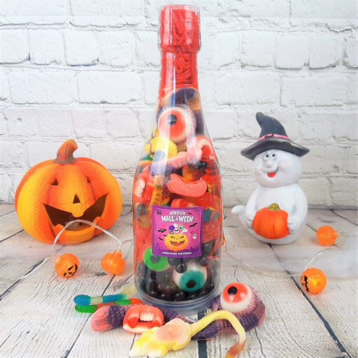 Lot De 2 Sacs Citrouille Halloween - Seaux à Bonbons Réutilisables, Tissu Non Tissé, Pour Trick-or-treat