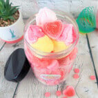 Bocal de bonbons roses - Candy Mix
