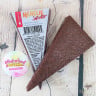 Gaufrette Ménélik au chocolat - Gâteau triangle de la cantine