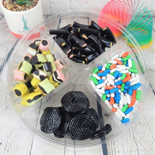Plateau de bonbons réglisse - Candy Mix