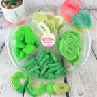 Plateau de bonbons verts - Candy Mix