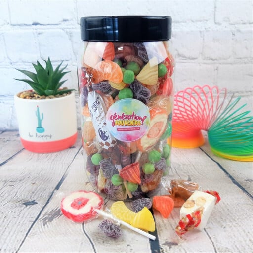 Bocal bonbons anciens - Candy Mix