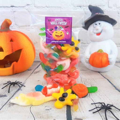 Sachet de bonbons Halloween