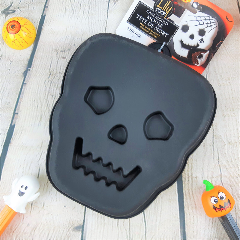Moule à gâteau Tête de mort Halloween