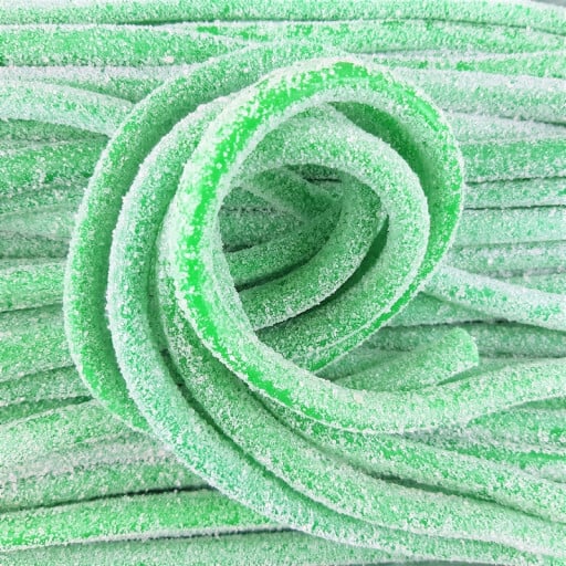 Bonbon câble fourré pomme acide - Lot de 2