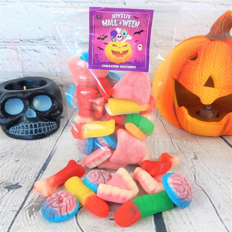 Sachet de bonbons Halloween - Cannibale