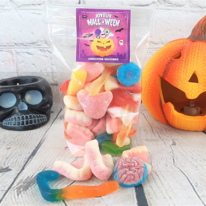 Sachet de bonbons Halloween Halal - 150g