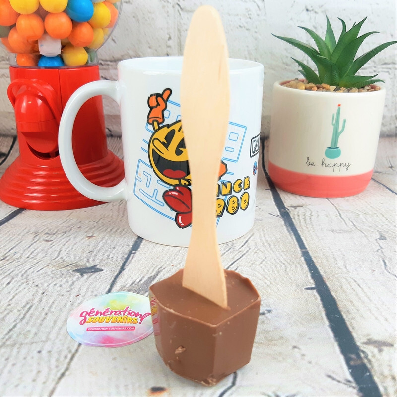 Cuillère chocolat chaud de Noël