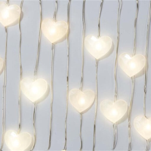 Guirlande lumineuse Cœur - Décoration mariage