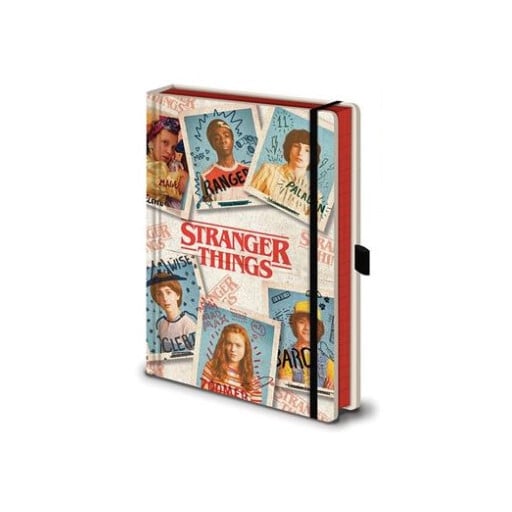 Carnet de notes Stranger Things - Polaroid