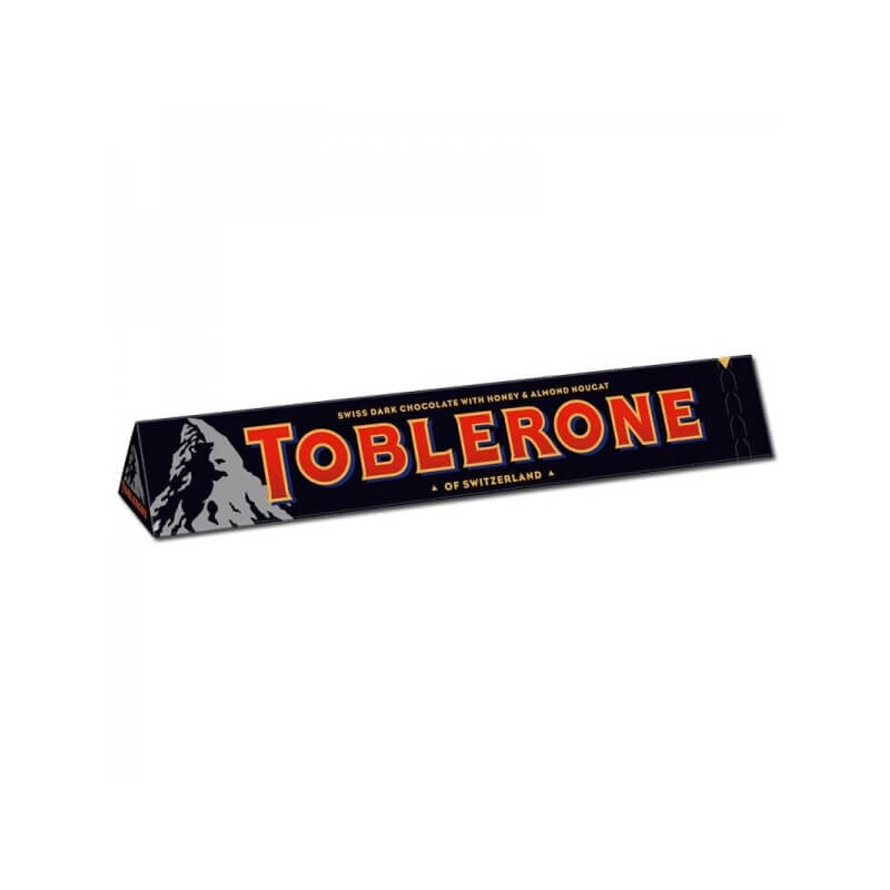 Barre de Toblerone - Chocolat noir