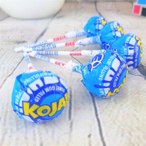 Sucette Kojak Mure tâche langue
