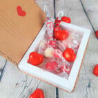 Coffret bonbons et chocolats - Livre lettre d'amour - Saint Valentin