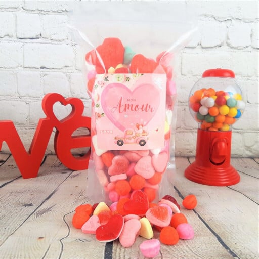 Méga Mix de bonbons - Mon Amour - Doypack - 900g