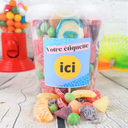 Candy Box - Bonbons des années 60 et 70 personnalisé