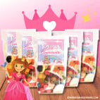 Sachet de bonbons anniversaire Haribo - Princesse - Lot de 5