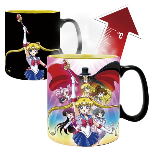 Mug Géant Sailor Moon - Personnages - Chaud Froid