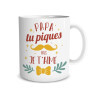 Mug - Papa tu piques mais je t'aime - Cadeau papa